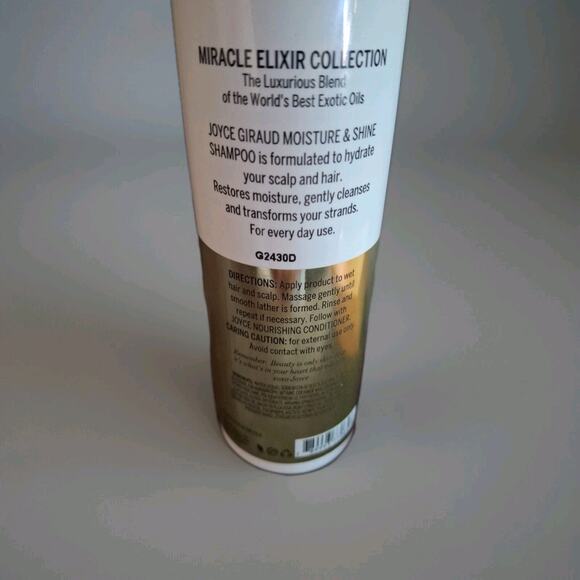 Joyce Giraud Miracle Elixir Collection Moisture & Shine Shampoo 8 fl oz - Picture 3 of 4